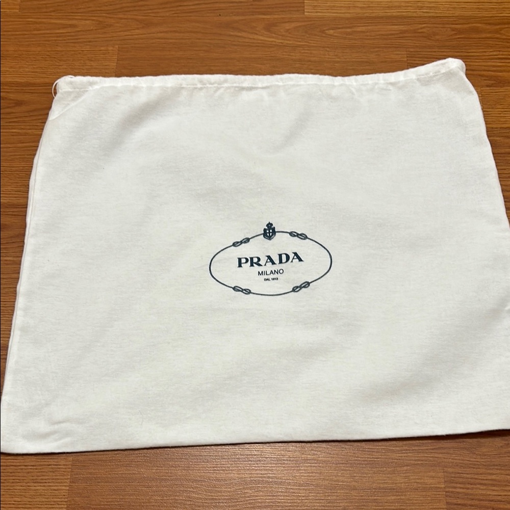 Prada White Dust Bag